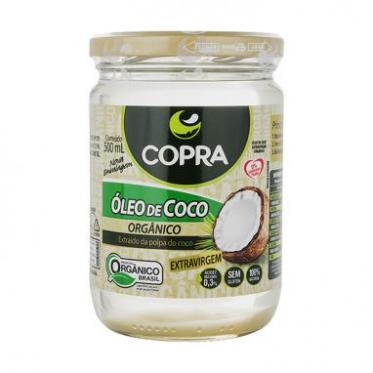Óleo de Coco Orgânico  Extra Virgem 500ml Copra