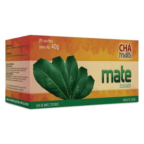 Chá Mate Tostado 25 Sachês 40g Chá Mais