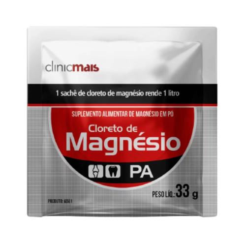Cloreto de Magnésio P.A Sachê 33g Clinicmais
