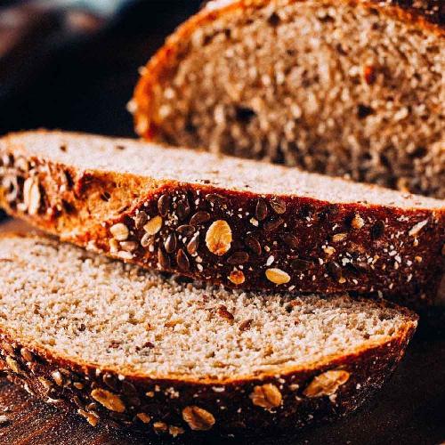 Pão Integral 5 grãos Vegano 500g Pan Jeronny