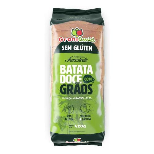 Pao de forma Ancestrale Batata Doce e Grãos 420g