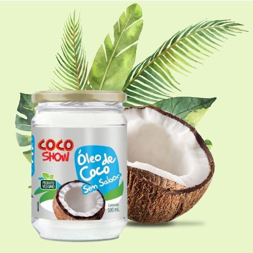 Óleo de Coco Extra Virgem 500ml Coco Show