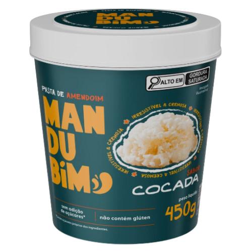 Pasta de Amendoim Cocada 450g Mandubim