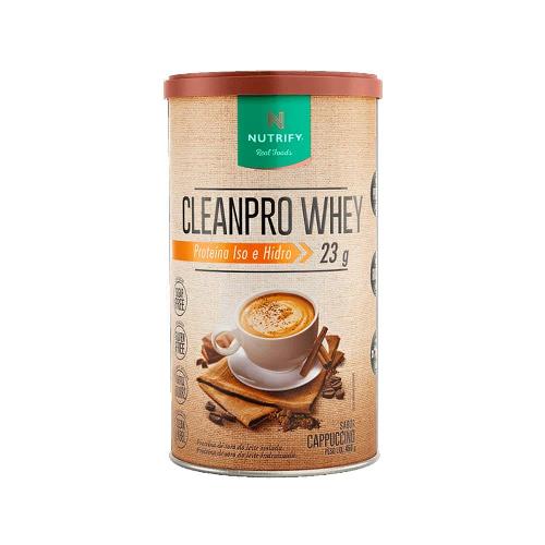 Cleanpro Whey Capuccino 450g Nutrify