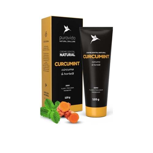 Creme Dental Curcumint 120g Puravida