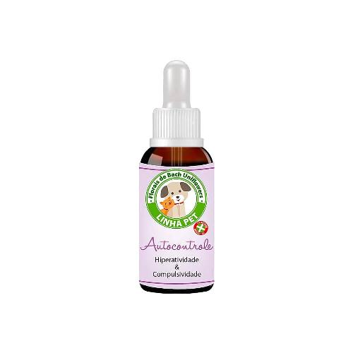 Floral de Bach Gotas Linha Pet Autocontrole 30ml Uniflowers