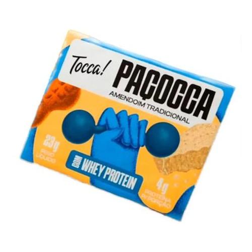 Pacoca de Amendoim com Whey 23g Tocca