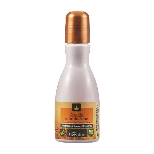 Óleo Gel Flor de Aloe Natural 120ml Livealoe