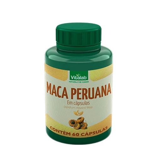 Maca Peruana 500mg 60 Cápsulas Vitalab
