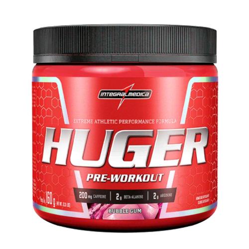 Huger Pré-Workout Bubble Gum 160g Integralmédica
