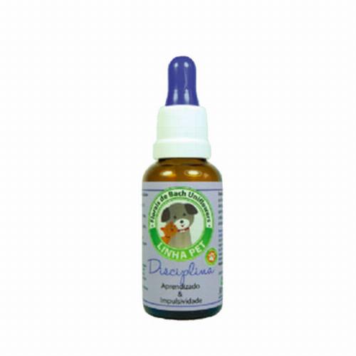 Floral de Bach Gotas Linha Pet Disciplina 30 ml Uniflowers