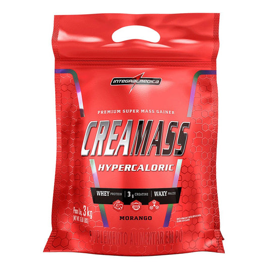 Creamass Hypercaloric Morango 3kg Integral
