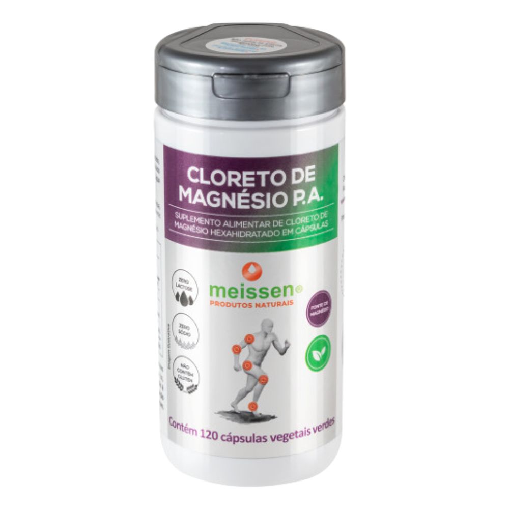 Cloreto de Magnésio P.A. C 120 Capsulas Meissen