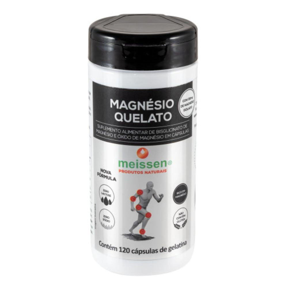 Magnésio Quelato 120 Cápsulas