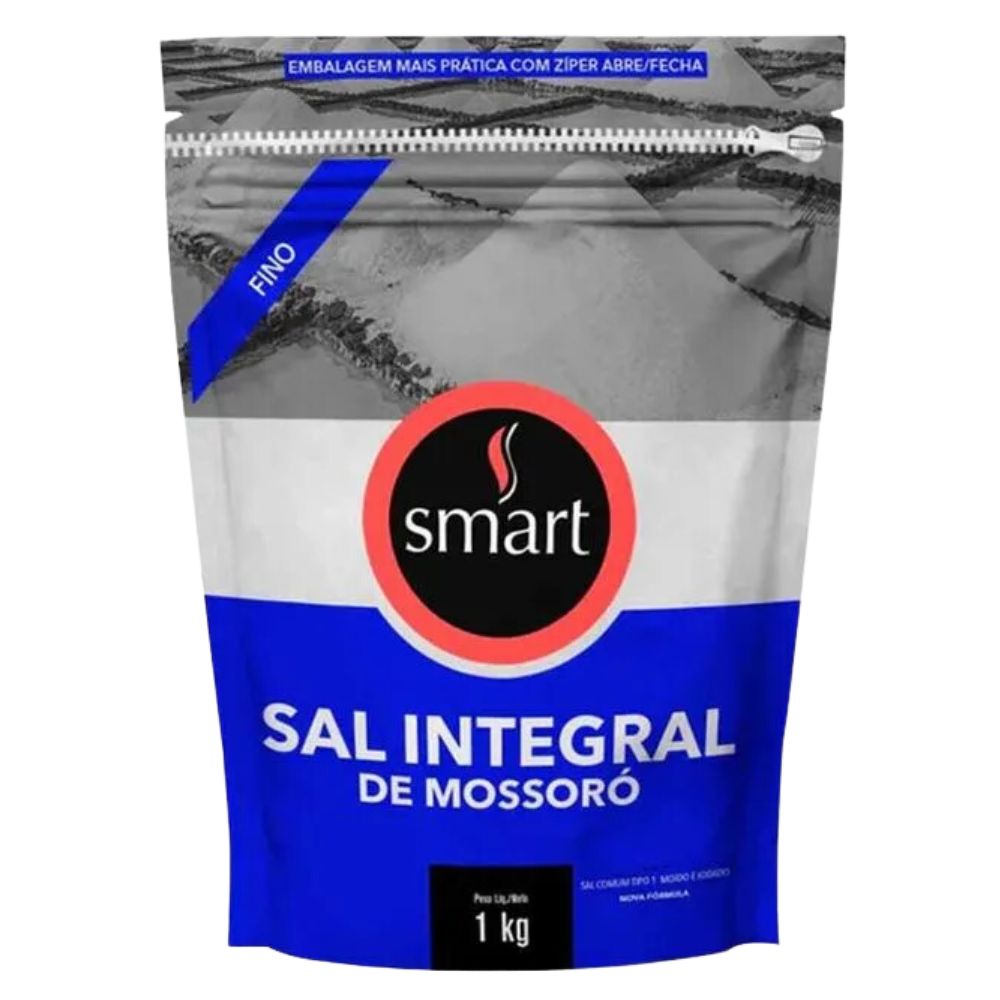 Sal Integral De Mossoró 1kg Smart