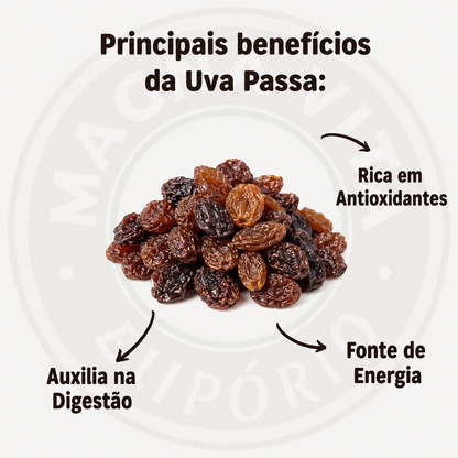 Uva Passa Preta 100g