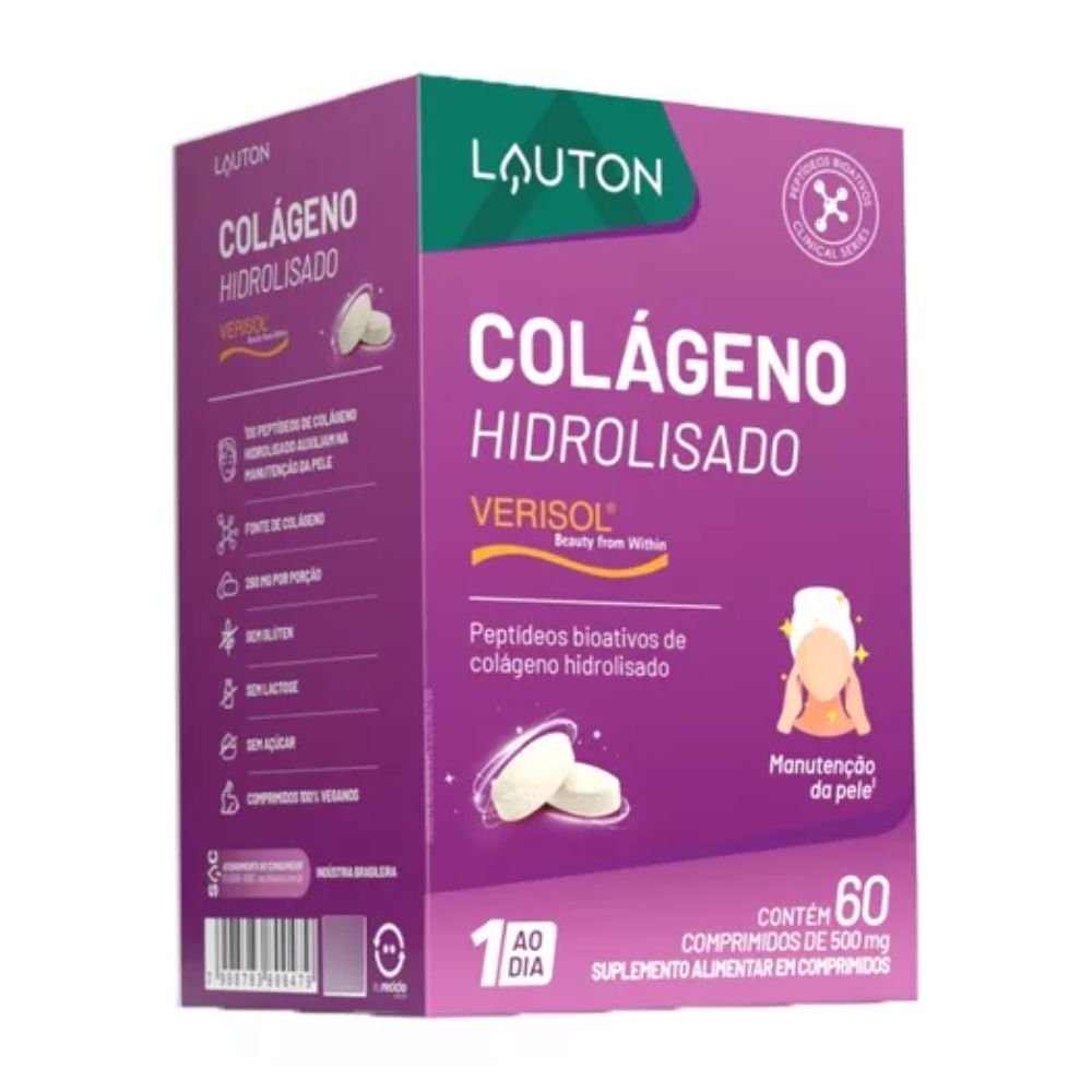 Colágeno Verisol 60 Cápsulas 650mg Lauton
