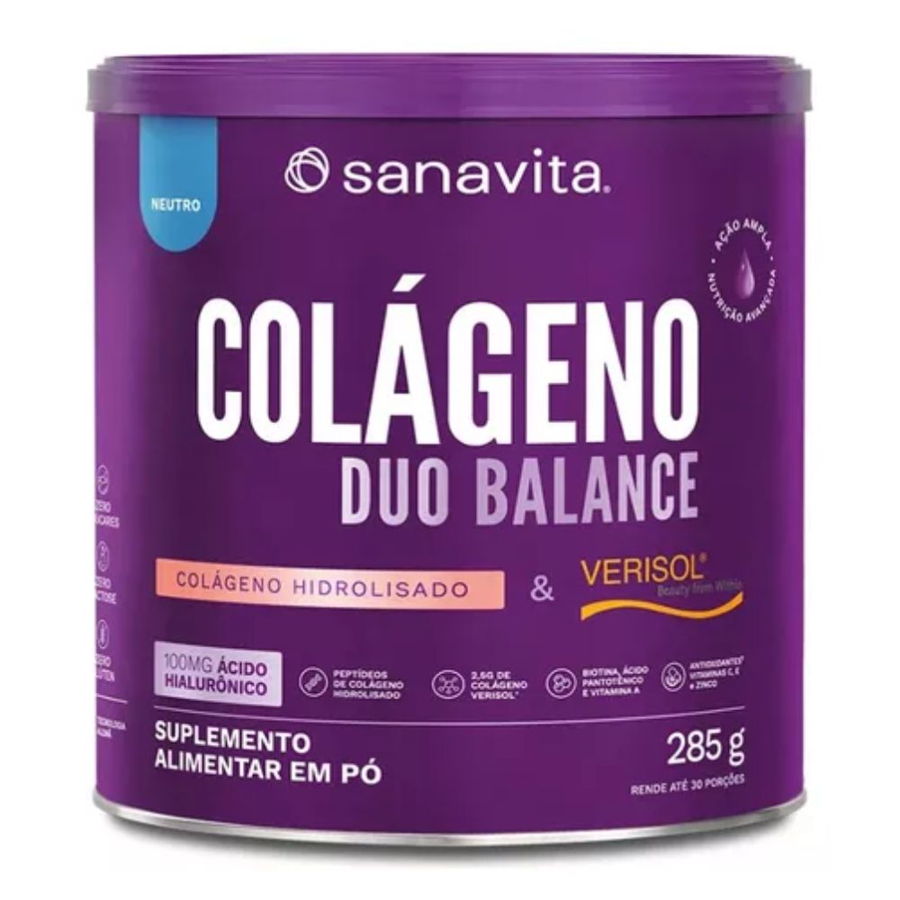Colágeno Duo Balance 285g Sanavita