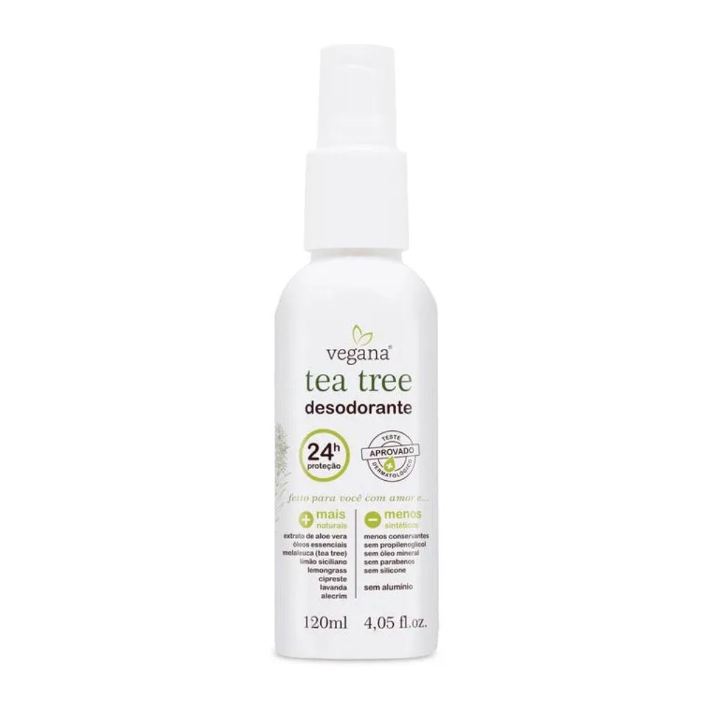 Desodorante Melaleuca Vegana 120ml Wnf