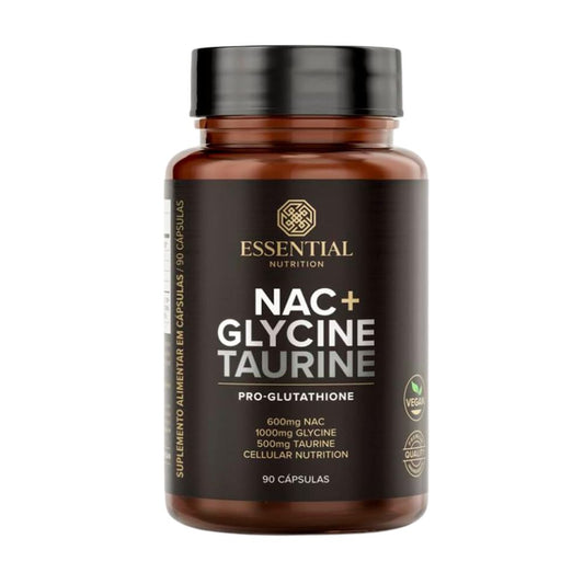 Nac Glycine Taurine 90 capsulas Essential