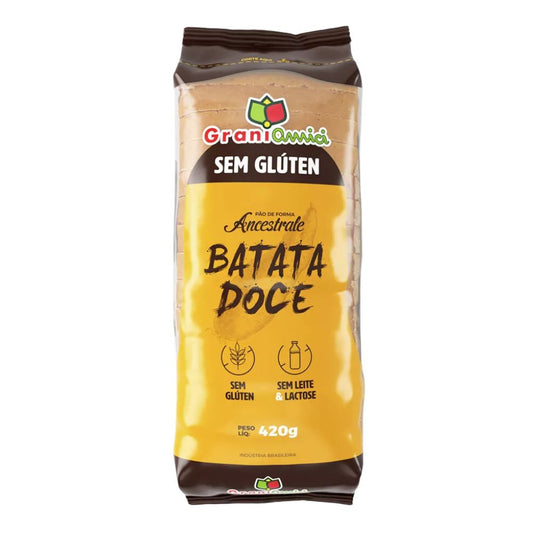 Pao de forma Ancestrale Batata Doce 420g