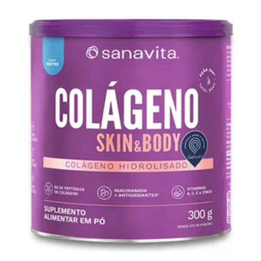 Colágeno Skin Neutro 300g Sanavita