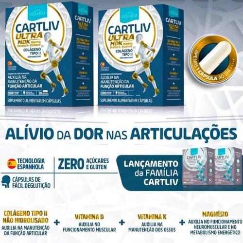 Cartliv Ultra MDK Equaliv 60 Cápsulas