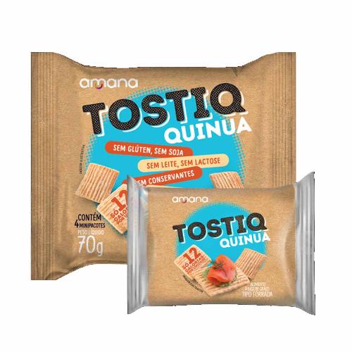 Tostiq Quinua 70g Amana