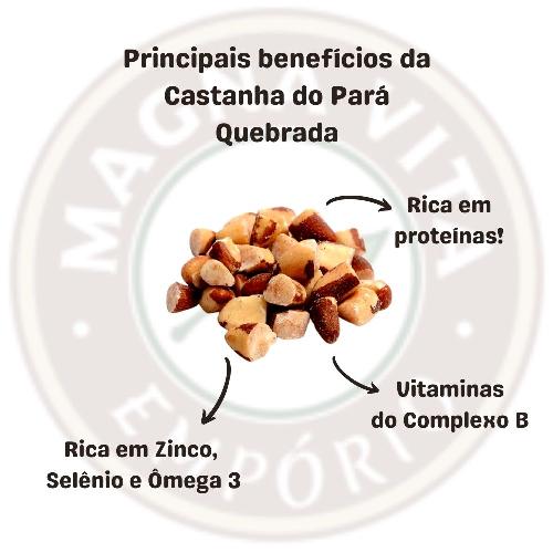 Castanha do Pará Quebrada 100g