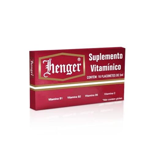 Henger Suplemento Vitamínico 16 flaconetes de 5ml
