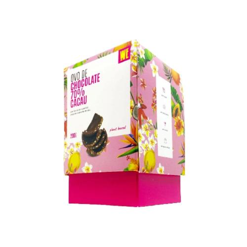 Ovo de Chocolate Vegano 70% 200g We Nutz