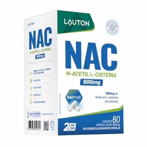 Nac 600mg 60 Capsulas Lauton