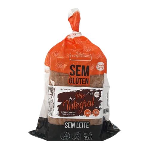 Pão Sem Glúten Integral 350g Equilibre