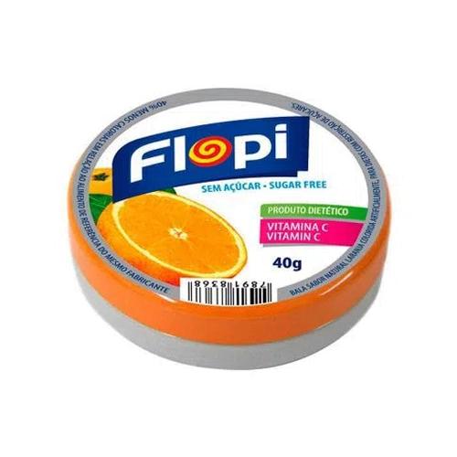 Balas Diet Laranja 40g Flopi