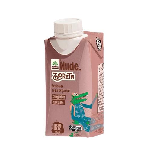 Bebida de Aveia 200ml Sabor Chocolate Zooreta Nude