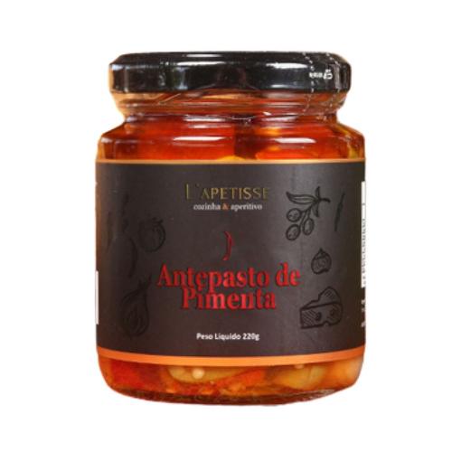 Antepasto de Pimenta 220g Lapertisse