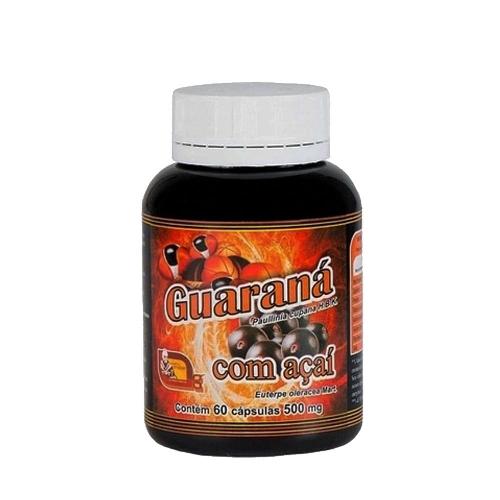 Guaraná com Açaí 500mg 60 Cápsulas Mosteiro Devakan