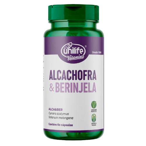 Alcachofra com Berinjela 400mg 60 Cápsulas Unilife