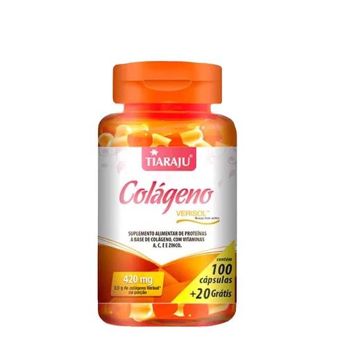 Colágeno Verisol 420mg 100 +20 Comprimidos Tiaraju