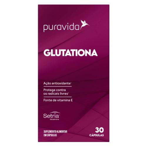 Glutationa 30 Cápsulas Puravida