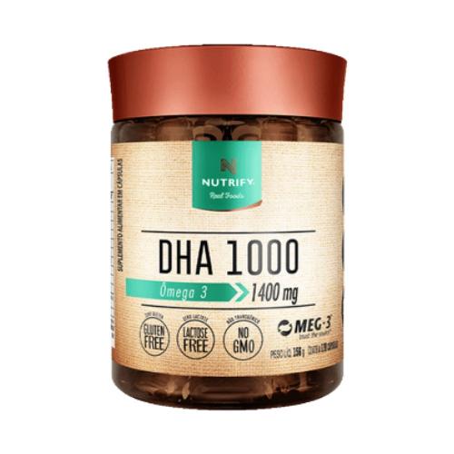 Ômega 3 DHA 1000 60 Cápsulas Nutrify