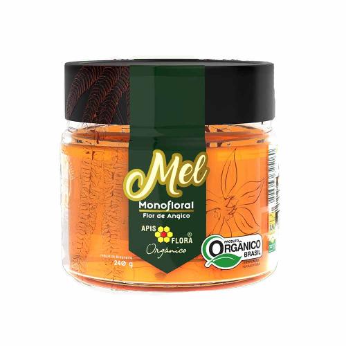 Mel Monofloral Orgânico Flor de Angico 240g Apis Flora