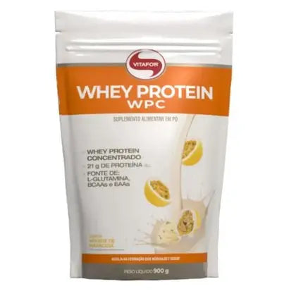 WHEY PROTEIN MOUSSE MARACUJA POUCH 900G VITAFOR