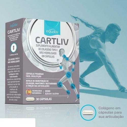 Cartliv Colágeno Tipo 2 60 cápsulas Equaliv