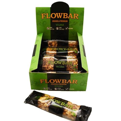 Barra Nuts Amêndoa e Nozes 30g Flowbar