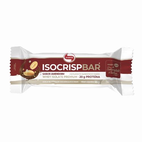 Barra Protein Isocrisp Amendoim 20g Vitafor
