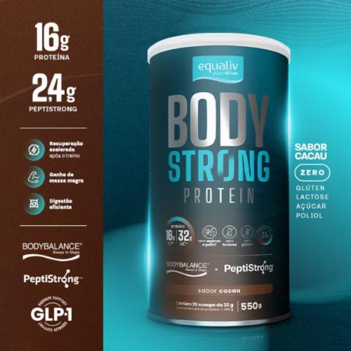 BODY STRONG PROTEIN CACAU 550G EQUALIV