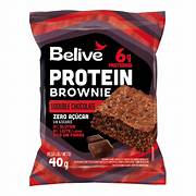 BROWNIE CHOCOLATE 40G BELIVE