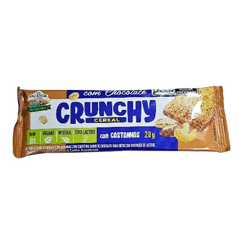 Barrinha Crunchy Chocolate 20g Biosoft