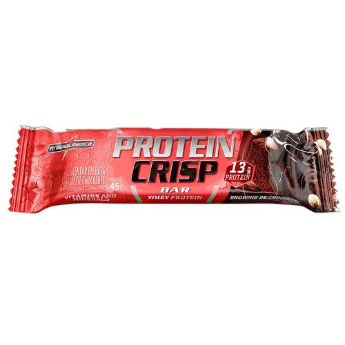 Barrinha Crisp Bar Brownie de Chocolate Integralmedica